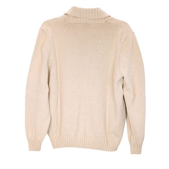 Alfred Dunner Cardigan Sweater Embroidered Button Up Knit Ramie Cream Womens XL - Picture 2 of 8